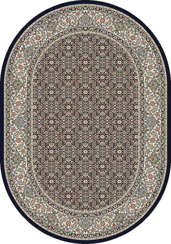 dynamic rugs ancient garden 57011 3464 navy rug