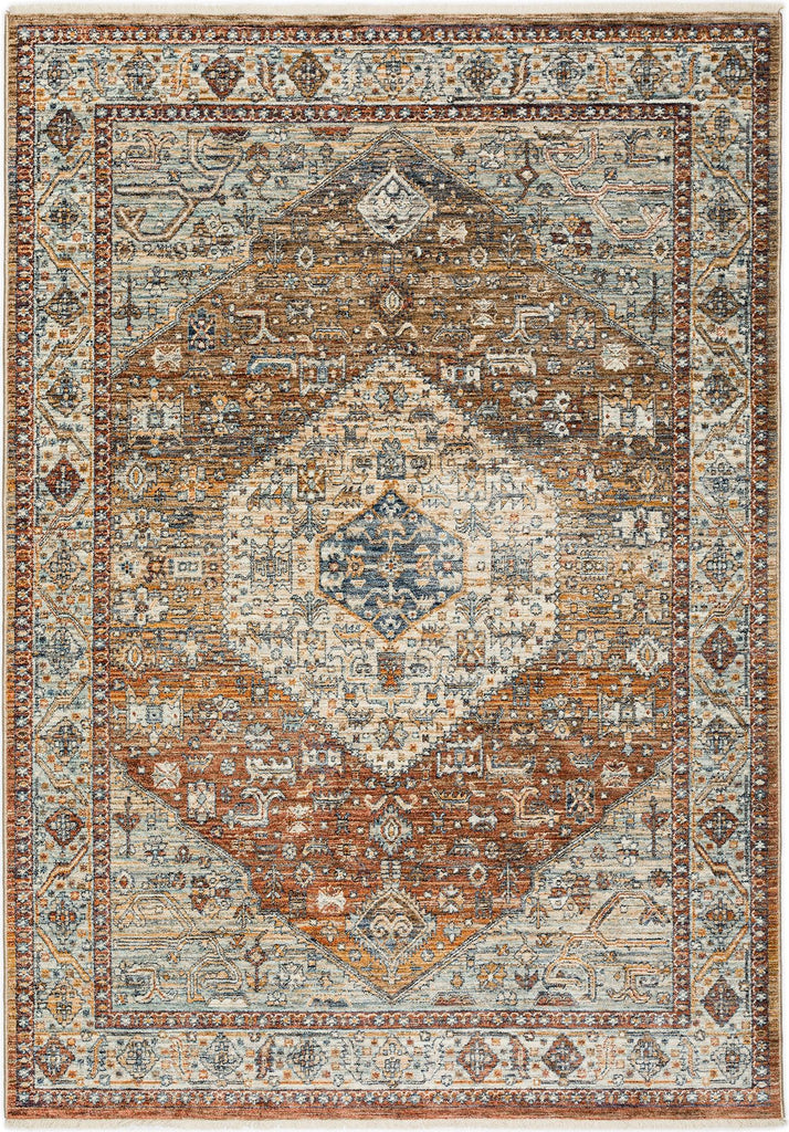 dalyn bergama be1 paprika rug