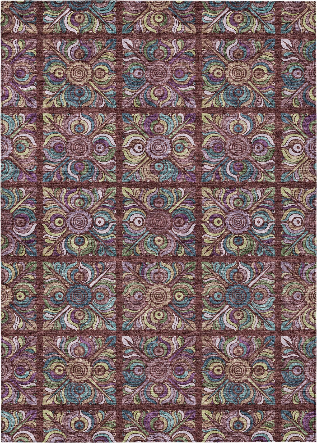 addison chantille acn852 paprika rug