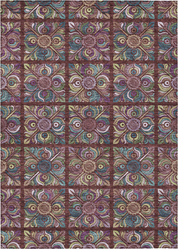 addison chantille acn852 paprika rug