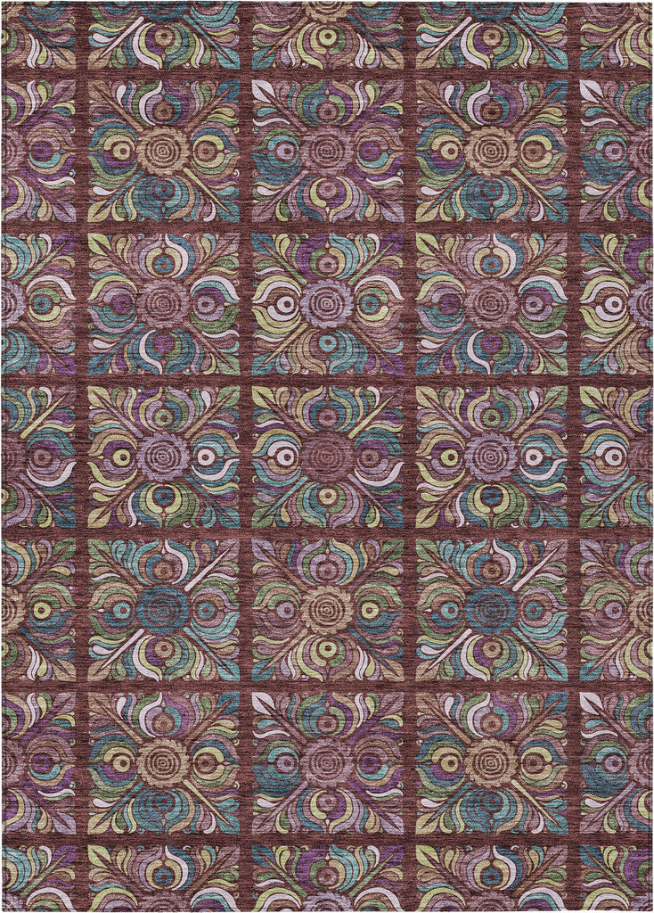 addison chantille acn852 paprika rug