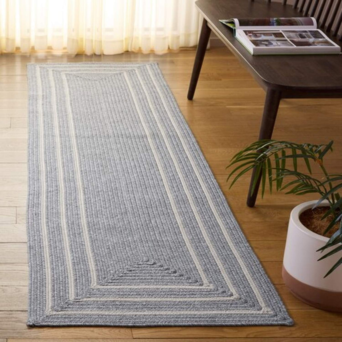 safavieh clearance braided bra282f light grey rug