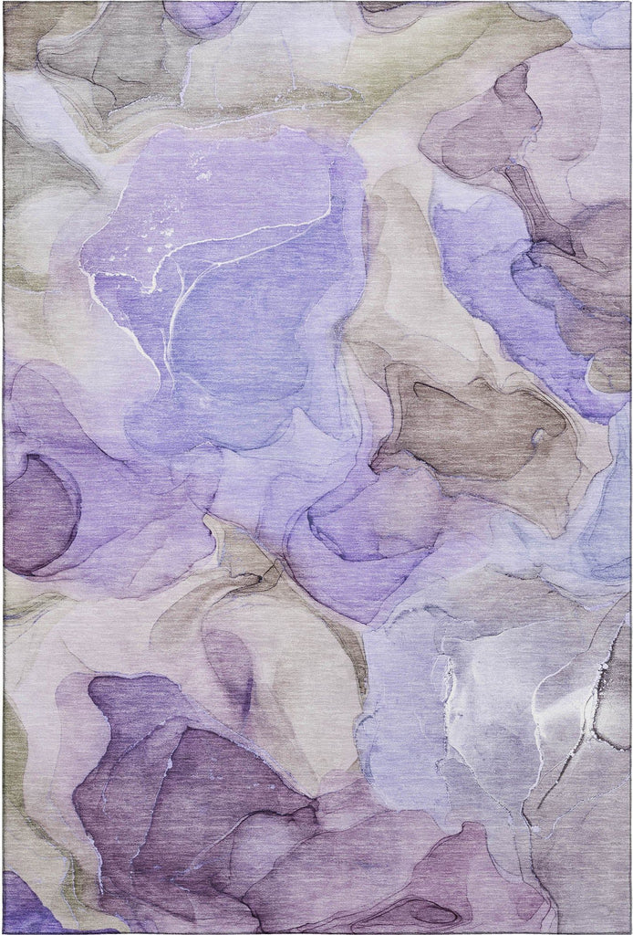 addison mayfield amf504 purple rug