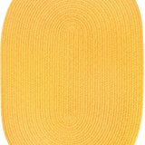 rhody solid poly s041 daffodil rug