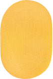 rhody solid poly s041 daffodil rug