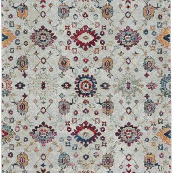 capel flame keshan 3815 ivory rug