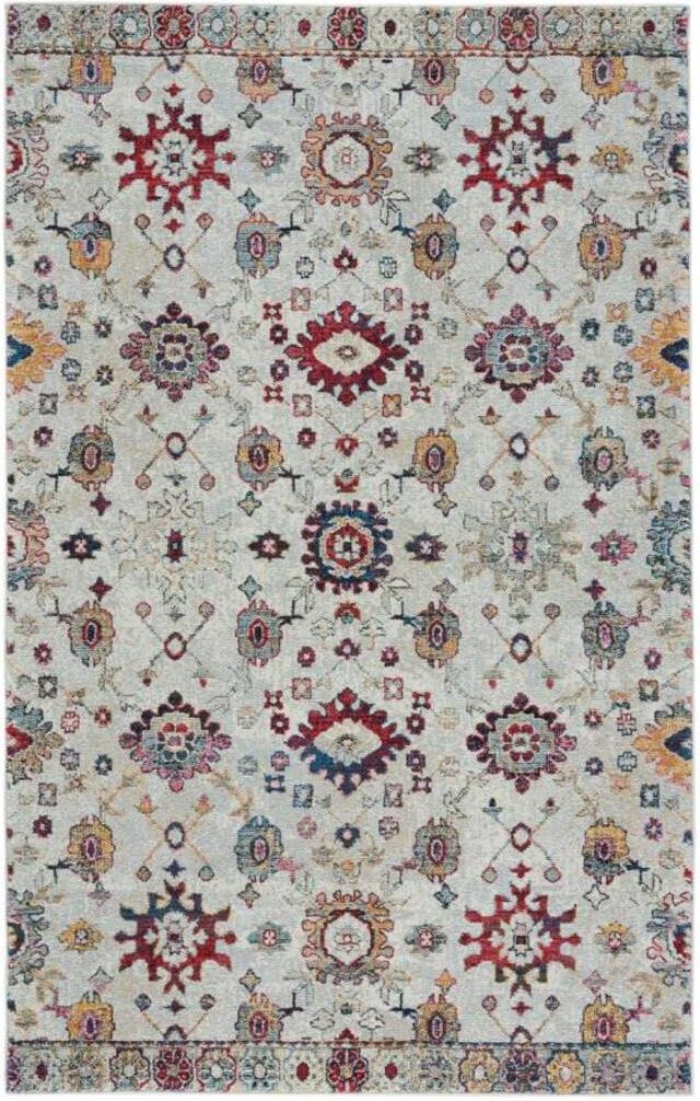 capel flame keshan 3815 ivory rug