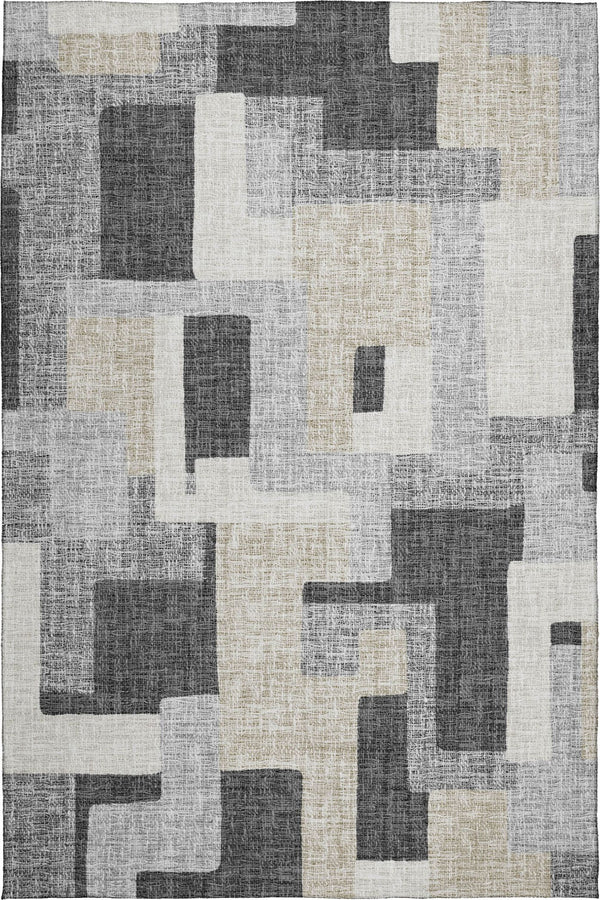 dalyn portico po3 gray rug
