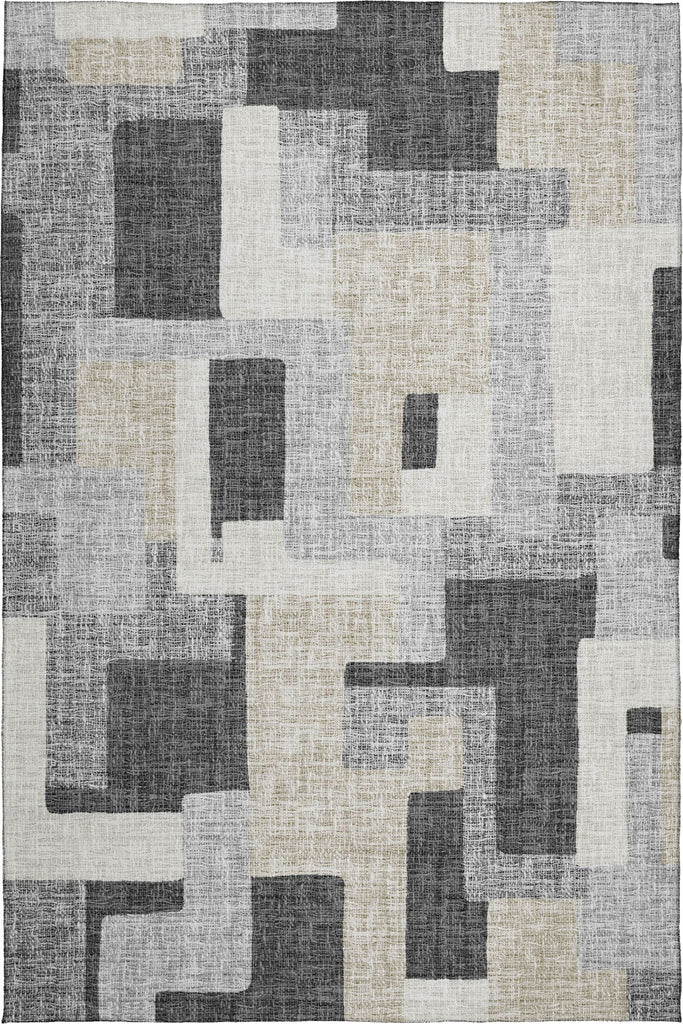 dalyn portico po3 gray rug