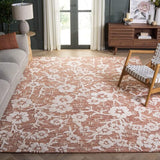 safavieh clearance glamour glm540p rust rug