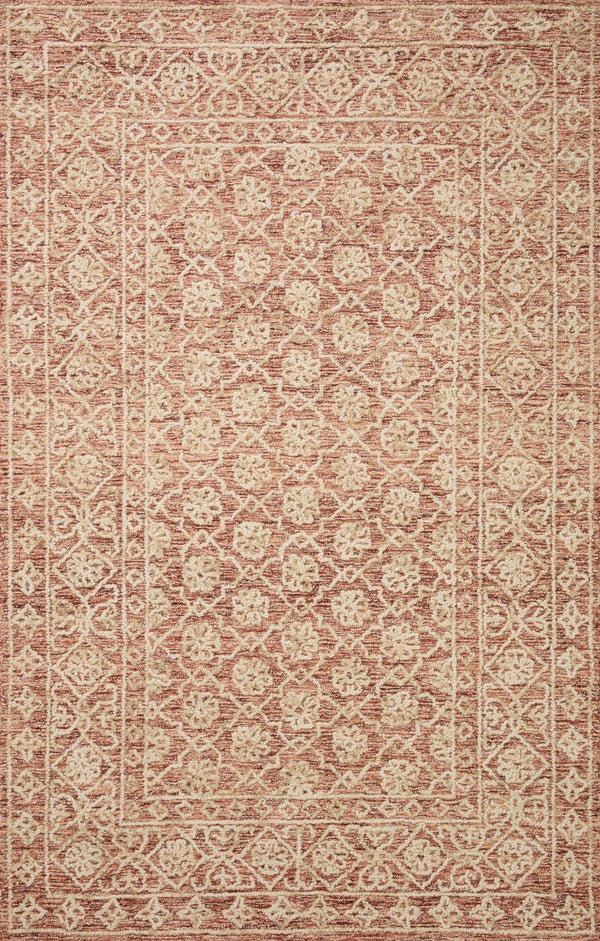 loloi rugs cecelia cec 01 rust natural rug