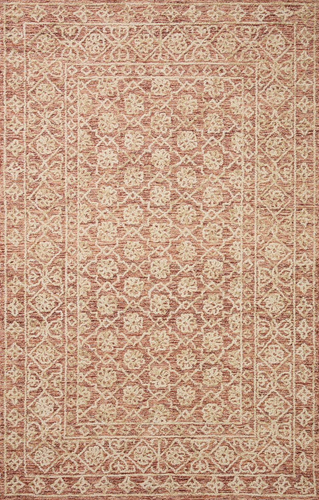loloi rugs cecelia cec 01 rust natural rug