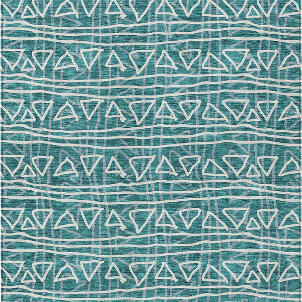 addison chantille acn730 teal rug