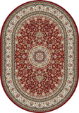 dynamic rugs ancient garden 57119 1414 red rug