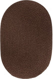 rhody solid wool s116 walnut rug