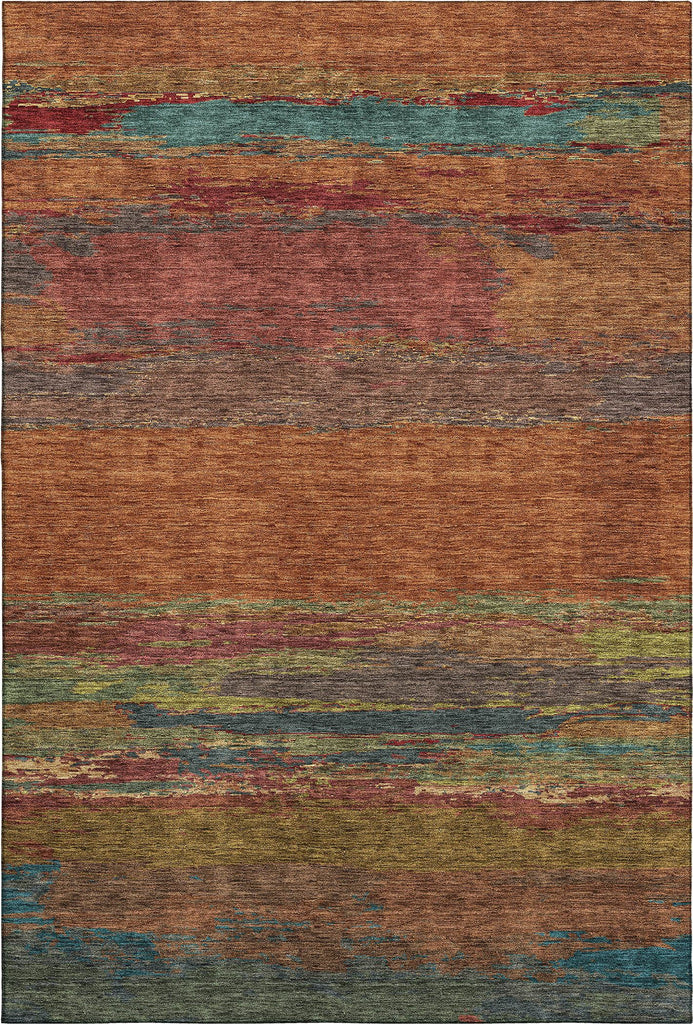 dalyn trevi tv8 terracotta rug