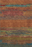 dalyn trevi tv8 terracotta rug