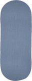 rhody solid wool s103 blue bonnet rug