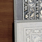dynamic rugs ancient garden 57119 5666 grey rug