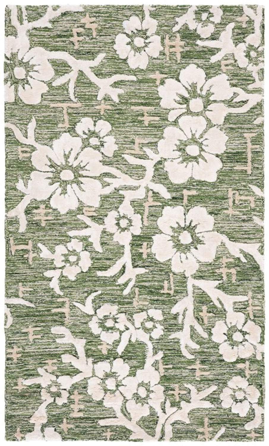 safavieh clearance glamour glm540y green rug