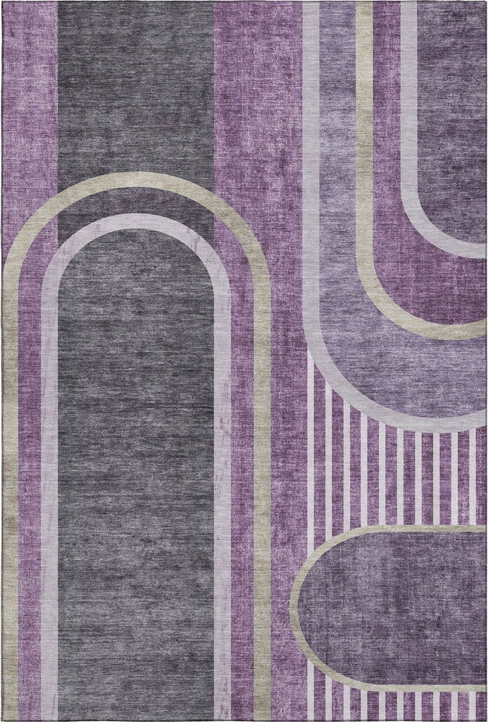 addison mayfield amf532 purple rug
