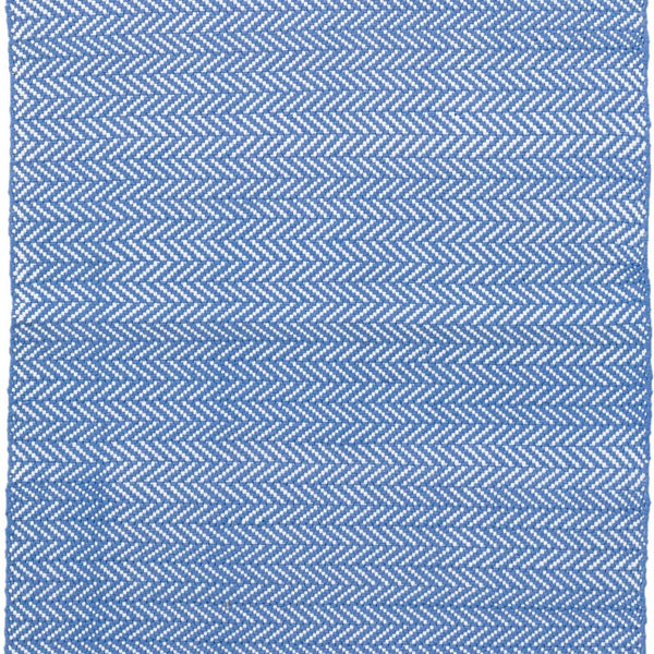 dash albert herringbone da293 french blue rug