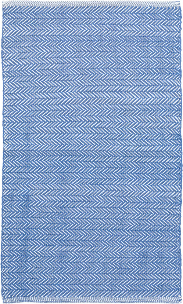 dash albert herringbone da293 french blue rug