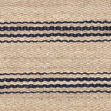 dash albert jute ticking rda321 indigo rug