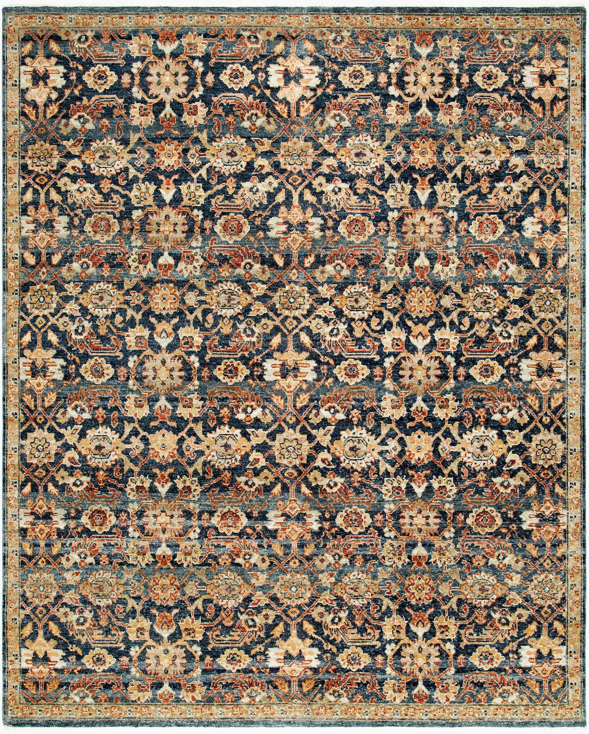 surya anelka ank 2307 ink blue rug