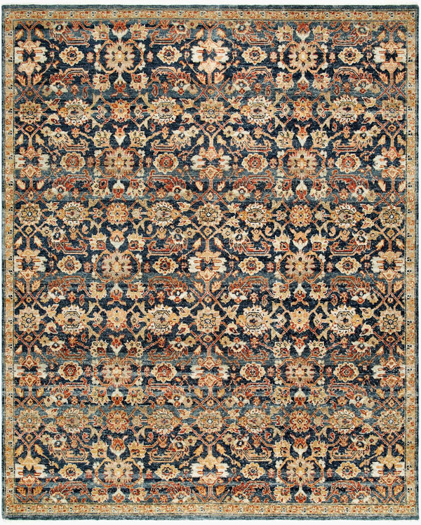 surya anelka ank 2307 ink blue rug