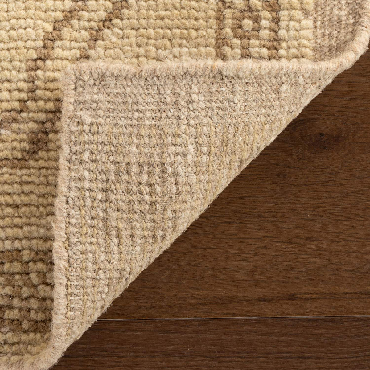 dash albert yaria da2541 beige hand knotted wool rug