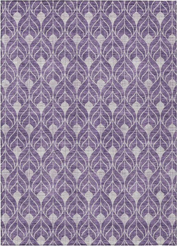 addison chantille acn931 purple rug