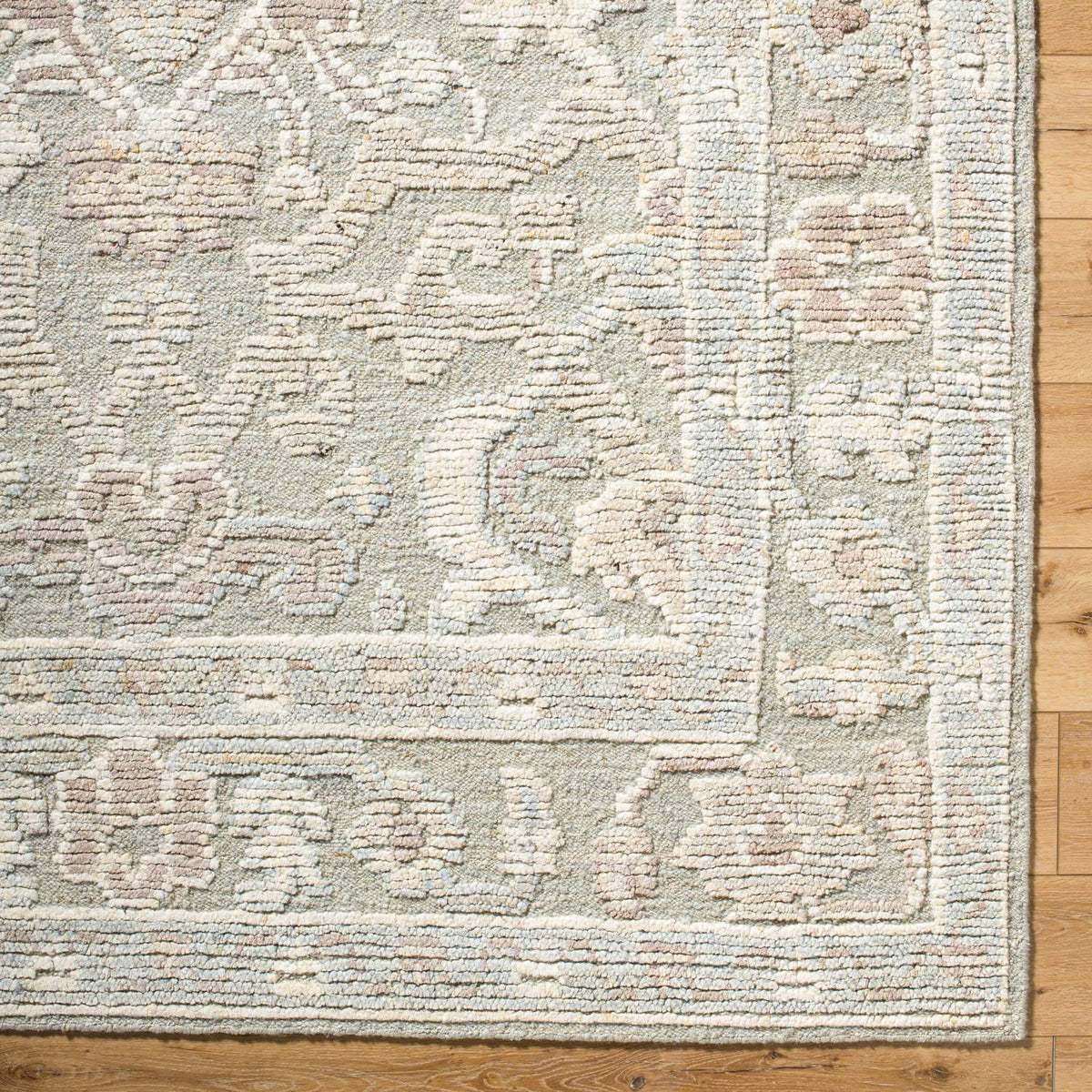 surya leros lrs 2301 pewter rug