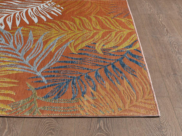kas oriental dahlia 1405 blue rug