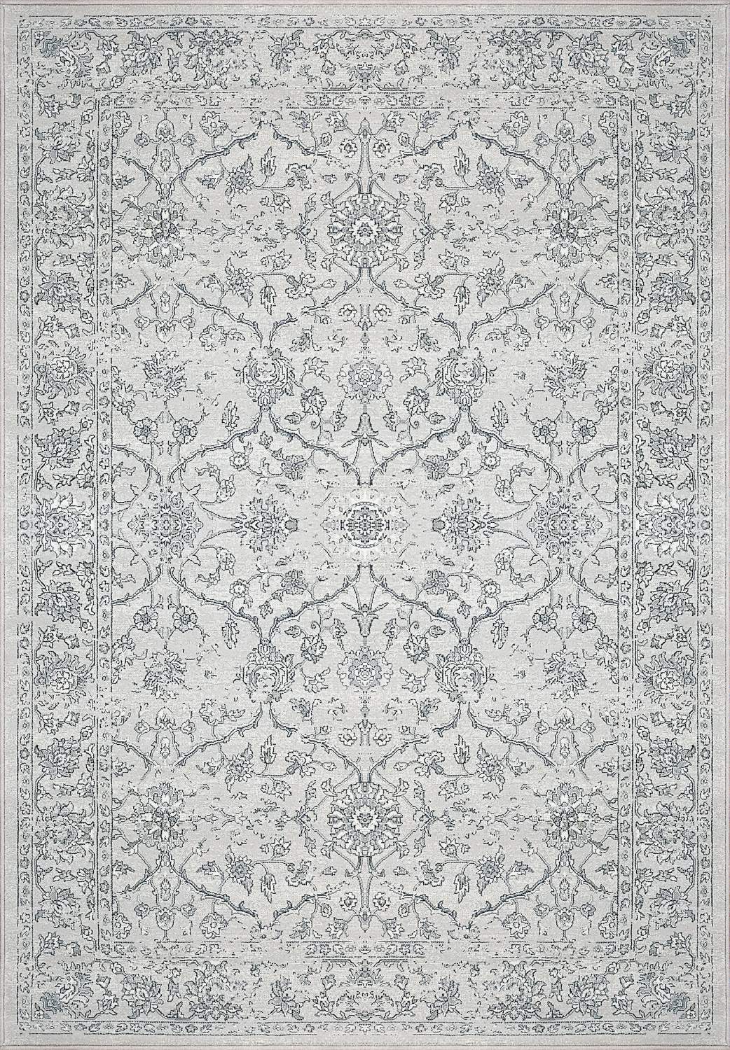 dynamic rugs ancient garden 57136 9696 silver rug