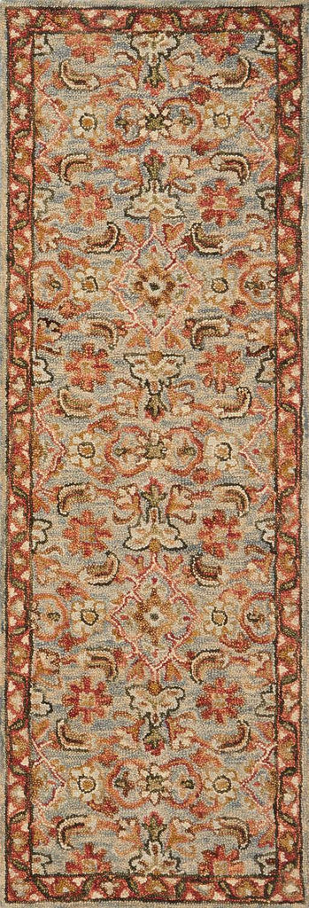 loloi rugs victoria vk 10 slate terracotta rug