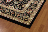dynamic rugs yazd 2803 090 black rug