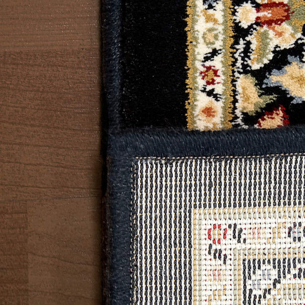 dynamic rugs ancient garden 57011 3263 black rug
