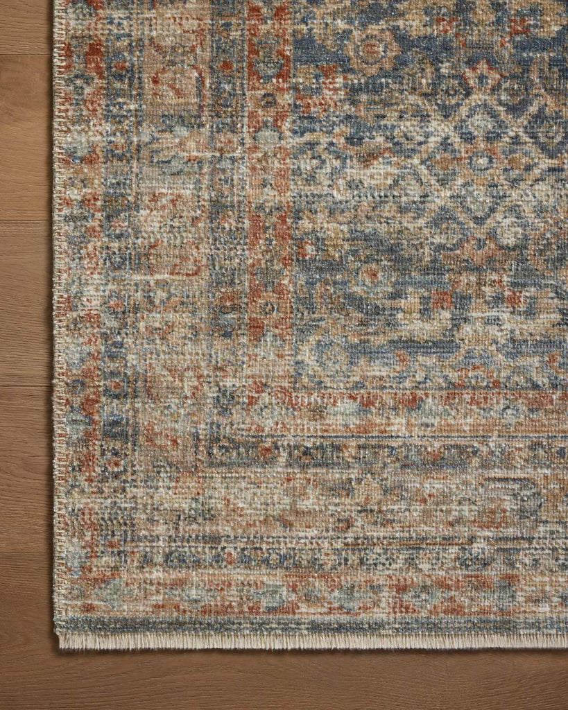 loloi rugs heritage her 12 blue rust rug
