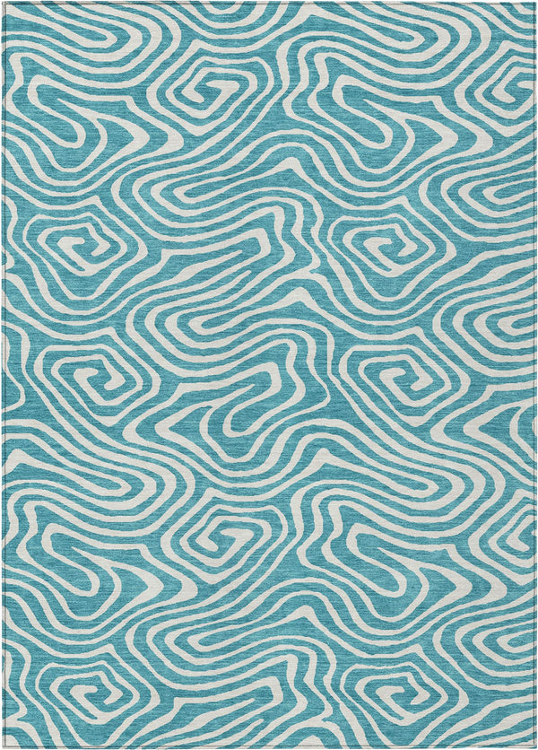 addison chantille acn1020 teal rug