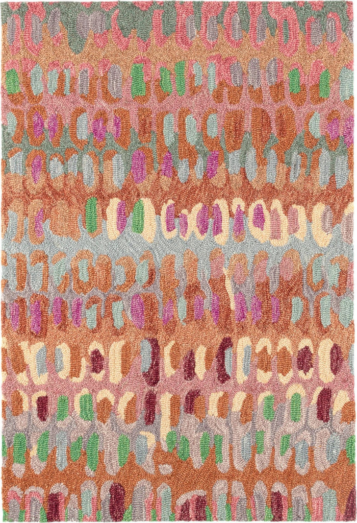 dash albert paint chip da1834 clay hand hooked wool rug