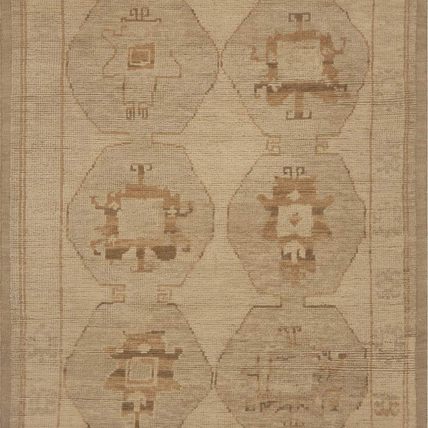 dash albert tamalia da2543 beige hand knotted wool rug