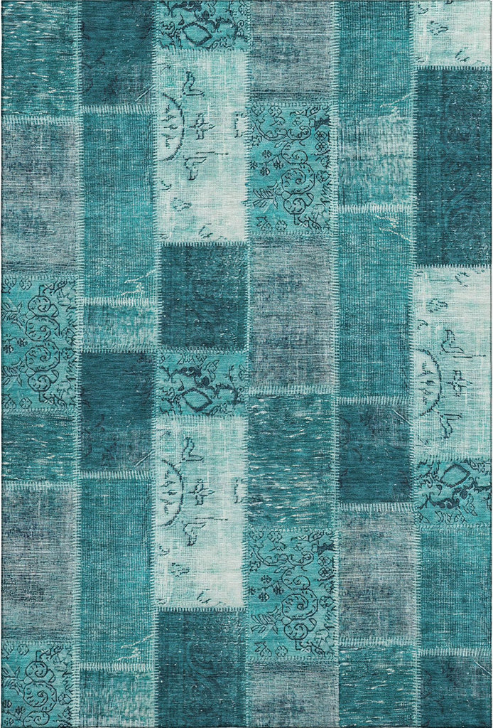 addison mayfield amf631 teal rug