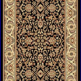 dynamic rugs legacy 58004 090 black rug
