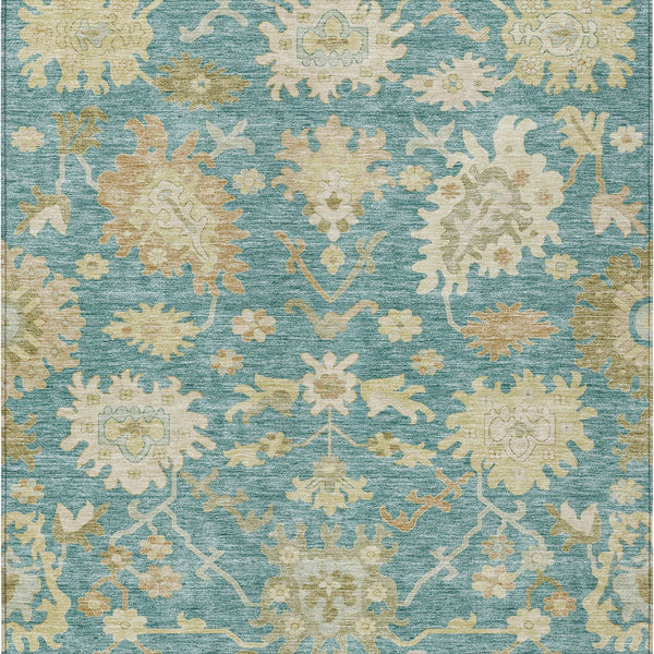 addison chantille acn1150 teal rug