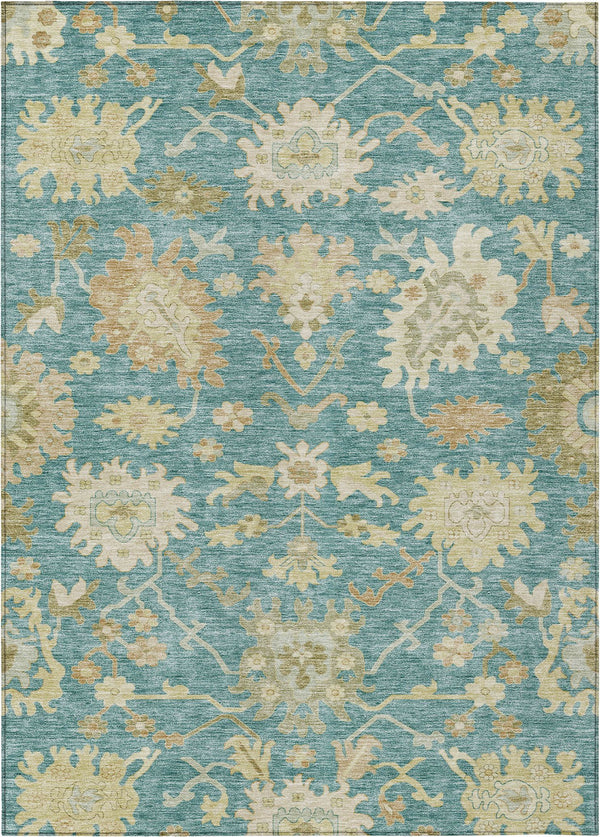 addison chantille acn1150 teal rug