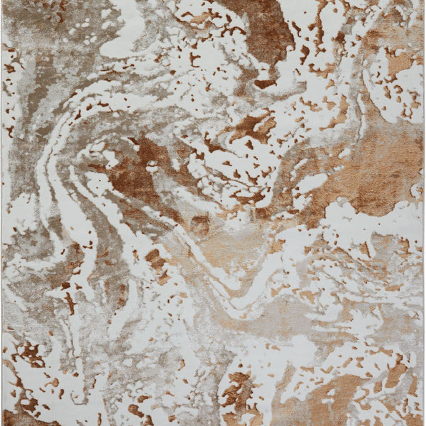 lavin melet u5025 orange rug