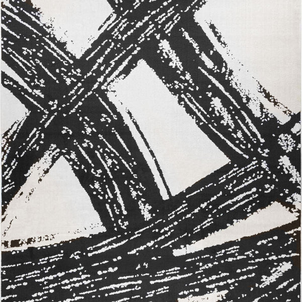 lavin optika t9015 black rug
