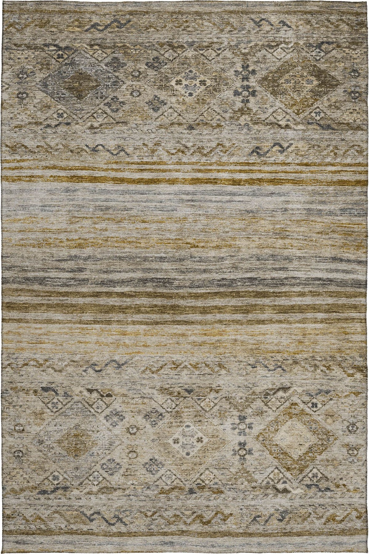 dalyn karaj kj4 brown rug