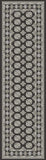 dynamic rugs ancient garden 57102 3636 charcoal rug